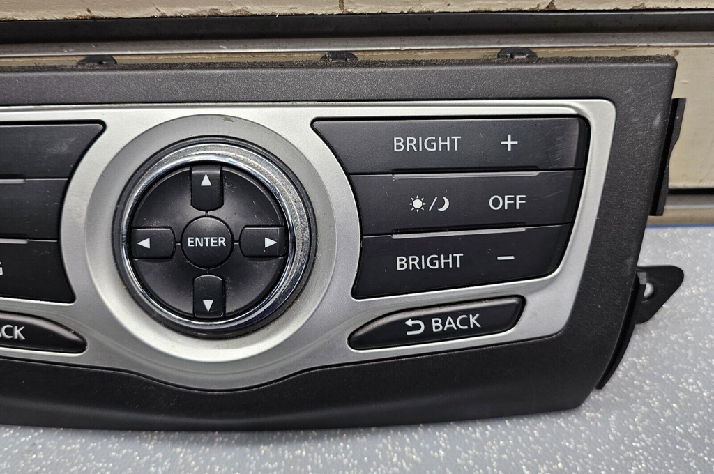 09-14 Nissan Murano Front Dash AC Heater Temperature Climate Control Conditioner