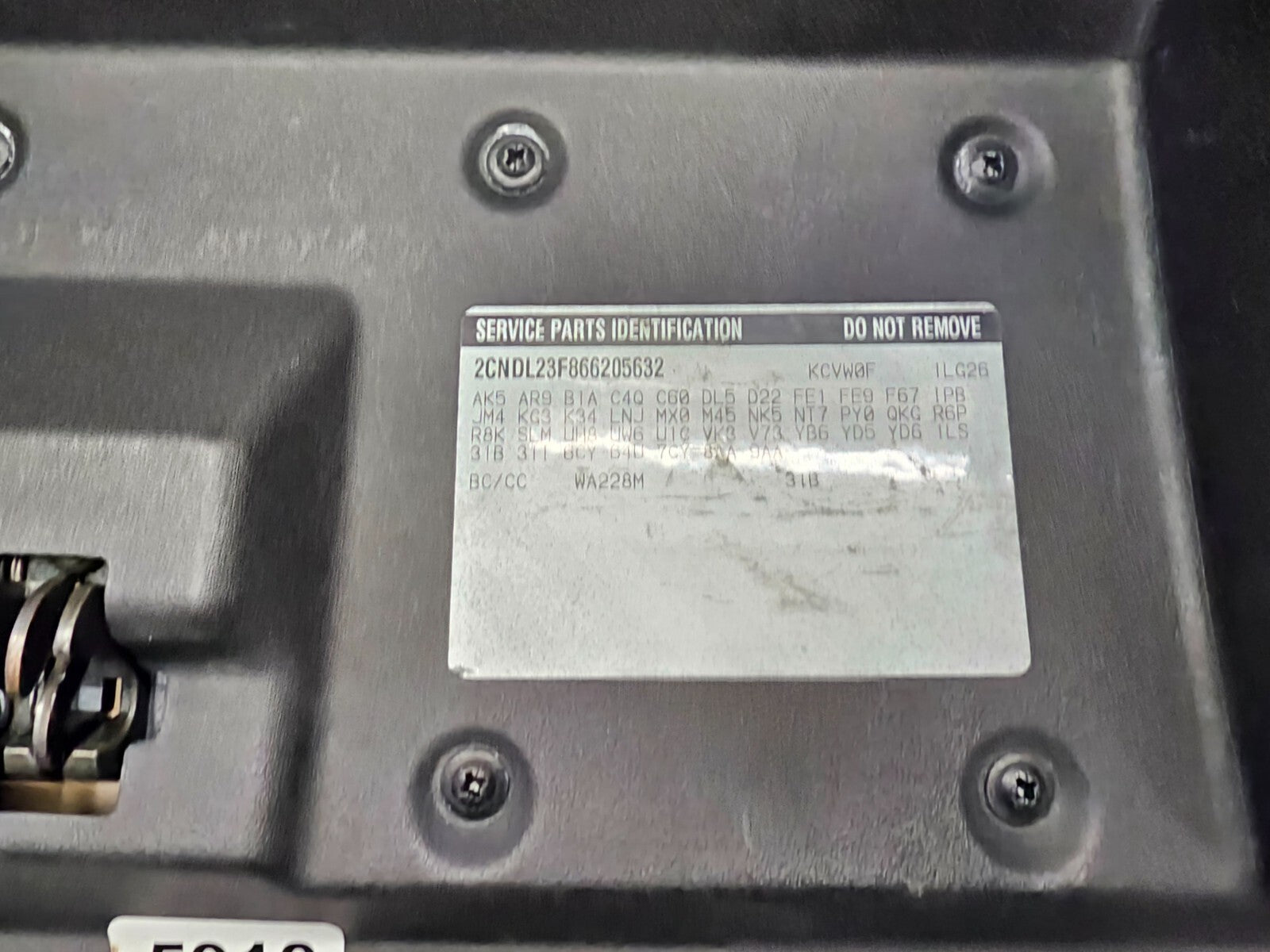 🔥05-09 Equinox Torrent 02-07 Saturn Vue Dash Glove Box Storage Compartment Tan