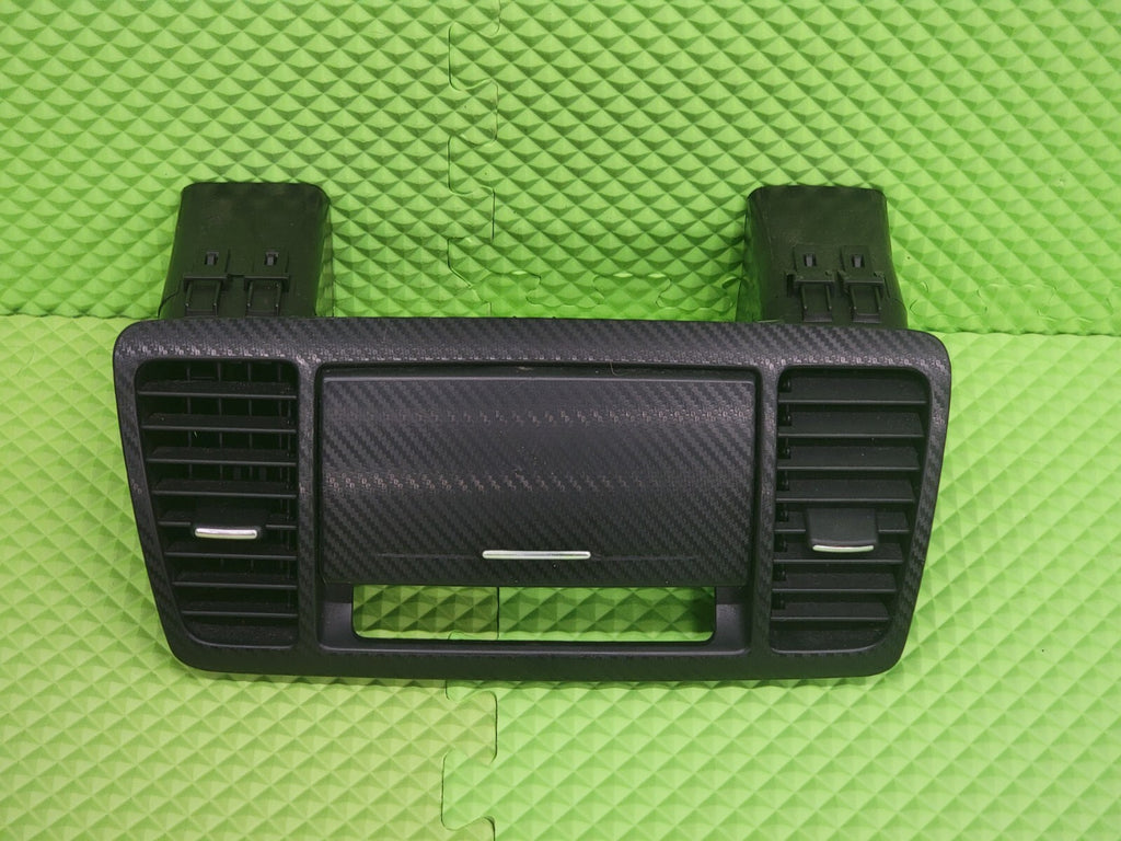 05-09 Subaru Legacy Outback Center Dash Trim Bezel Vents Storage Carbon OEM B31