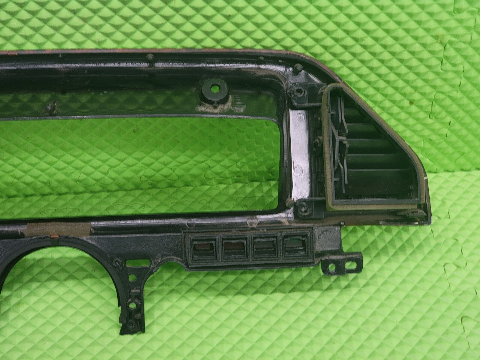 87-91 Ford F-150 F250 BRONCO Dash CLUSTER Bezel Speedo Gauge Trim woodgrain C11
