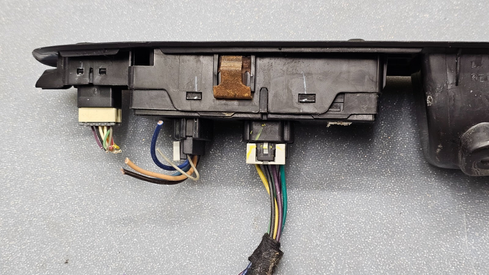 🔥09-16 CHEVY IMPALA LEFT DRIVER MASTER POWER DOOR WINDOW SWITCH BEZEL BLACK