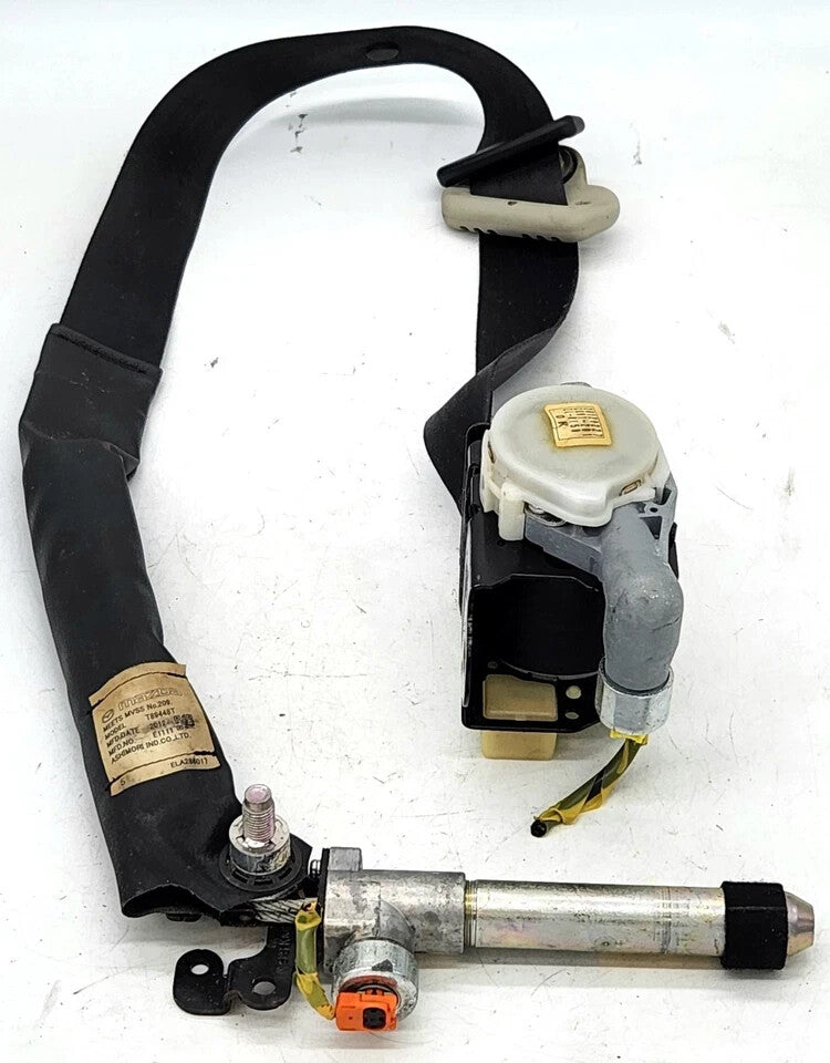 🔥10-13 MAZDA 3 FRONT LEFT DRIVER SEAT SAFETY LAP SHOULDER BELT RETRACTOR BLACK