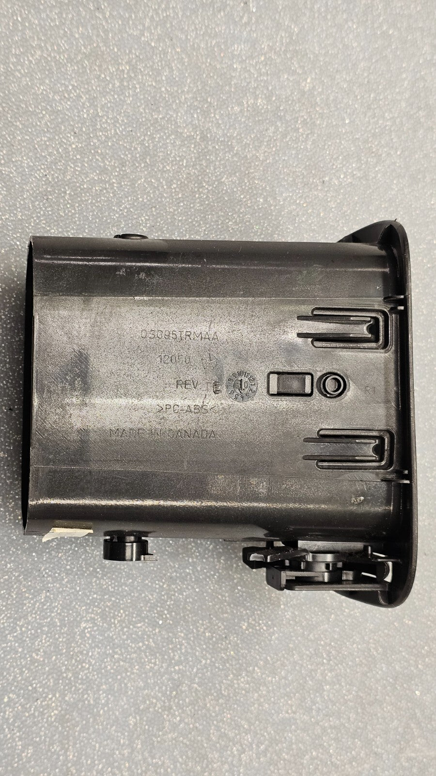 🔥01-07 Grand Caravan Town Country Dash Right Passenger AC Air Vent Heater Black