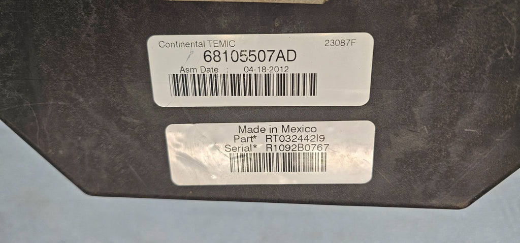 🔥2012 DODGE GRAND CARAVAN TOWN & COUNTRY TIPM FUSE BOX BCM POWER MODULE RELAY