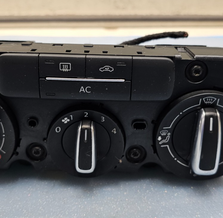 🔥15-18 Volkswagen Jetta Dash A/C HVAC Heater Temperature Climate Control Black