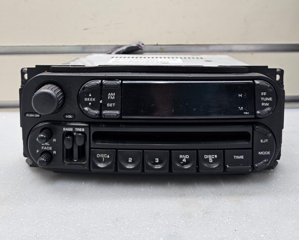 🔥02-07 Chrysler Jeep Dodge Car Truck Radio AM FM CD Player Aux Input RBK Digita