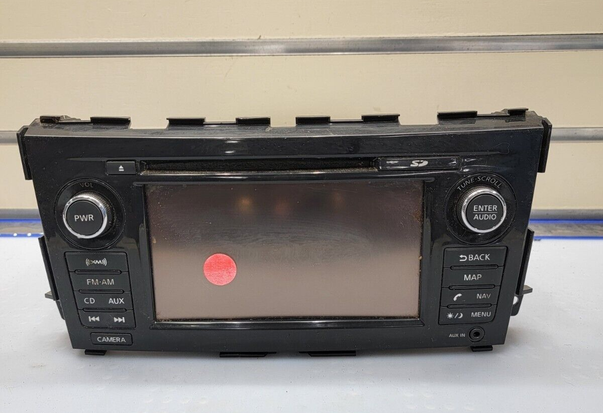 🔥2013-2014 Nissan ALTIMA RADIO Sedan AM FM CD Player with NAVIGATION OEM
