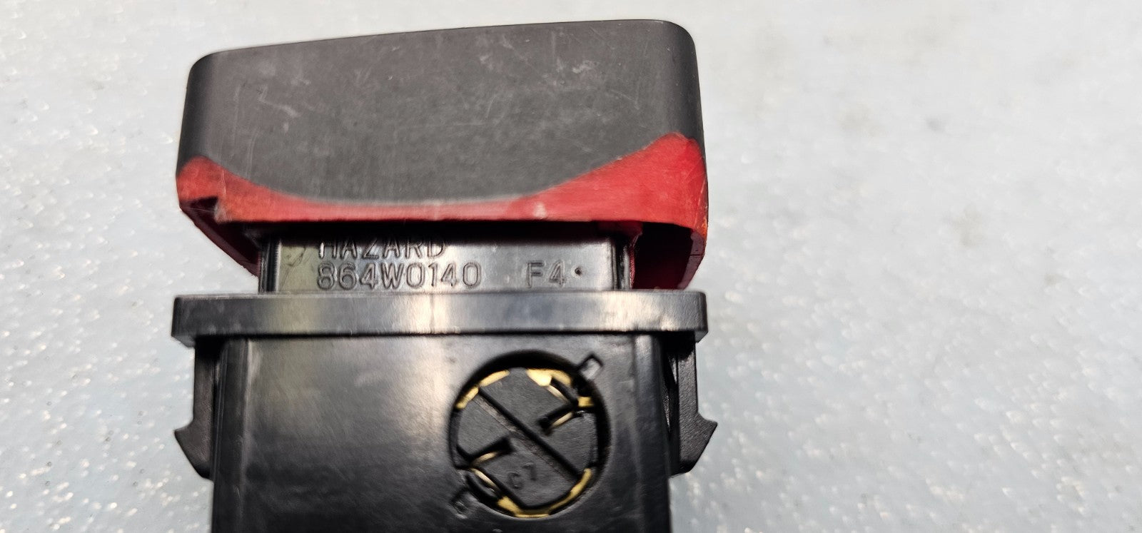 🔥01-05 SONATA OPTIMA Hazard Warning Emergency Light Dash Flasher Switch Black