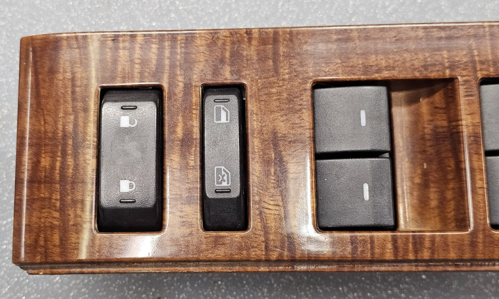 🔥06-10 EXPLORER MOUNTAINEER FRONT LEFT DRIVER MASTER WINDOW LOCK SWITCH WOOD