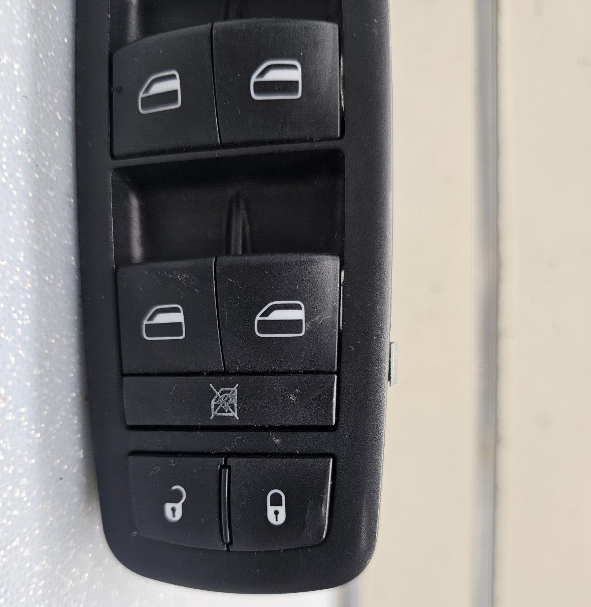 09-12 Dodge Ram 1500 2500 Left Driver Master Power Window Switch Assembly Black