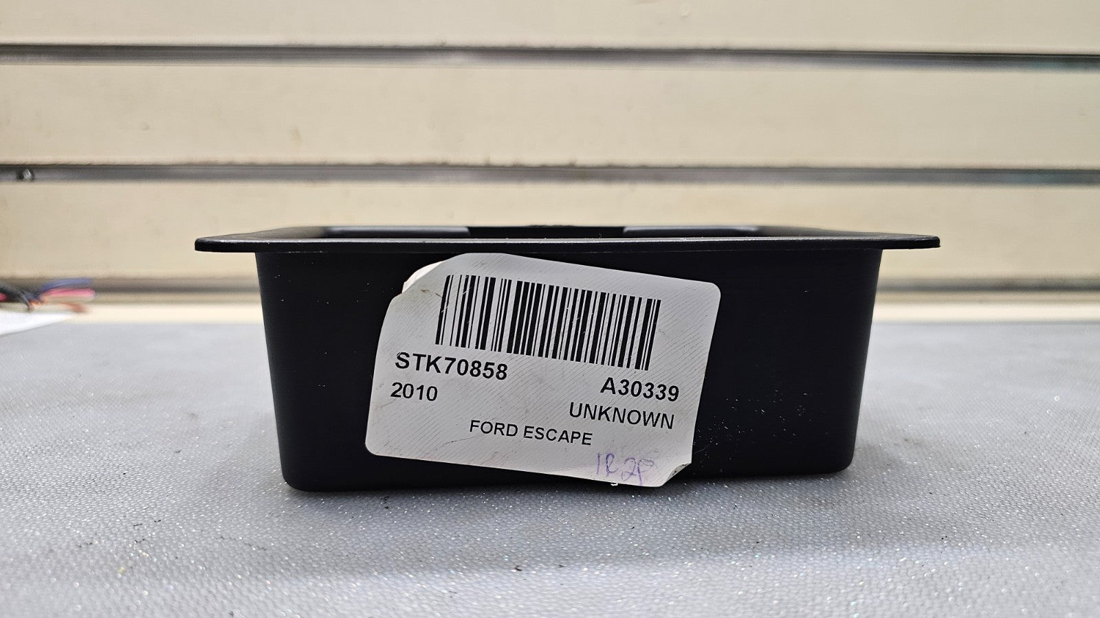 🔥08-12 ESCAPE/MERCURY MARINER CENTER CONSOLE STORAGE BIN BOX CUBBY OEM BLACK 