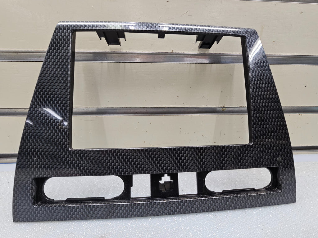 🔥2006-2009 Ford Fusion Mercury Milan Dash Panel Radio Bezel CARBON Black