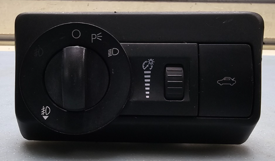 🔥06-09 Fusion Milan Dash Headlight Panel Dimmer Trunk Switch Assembly black