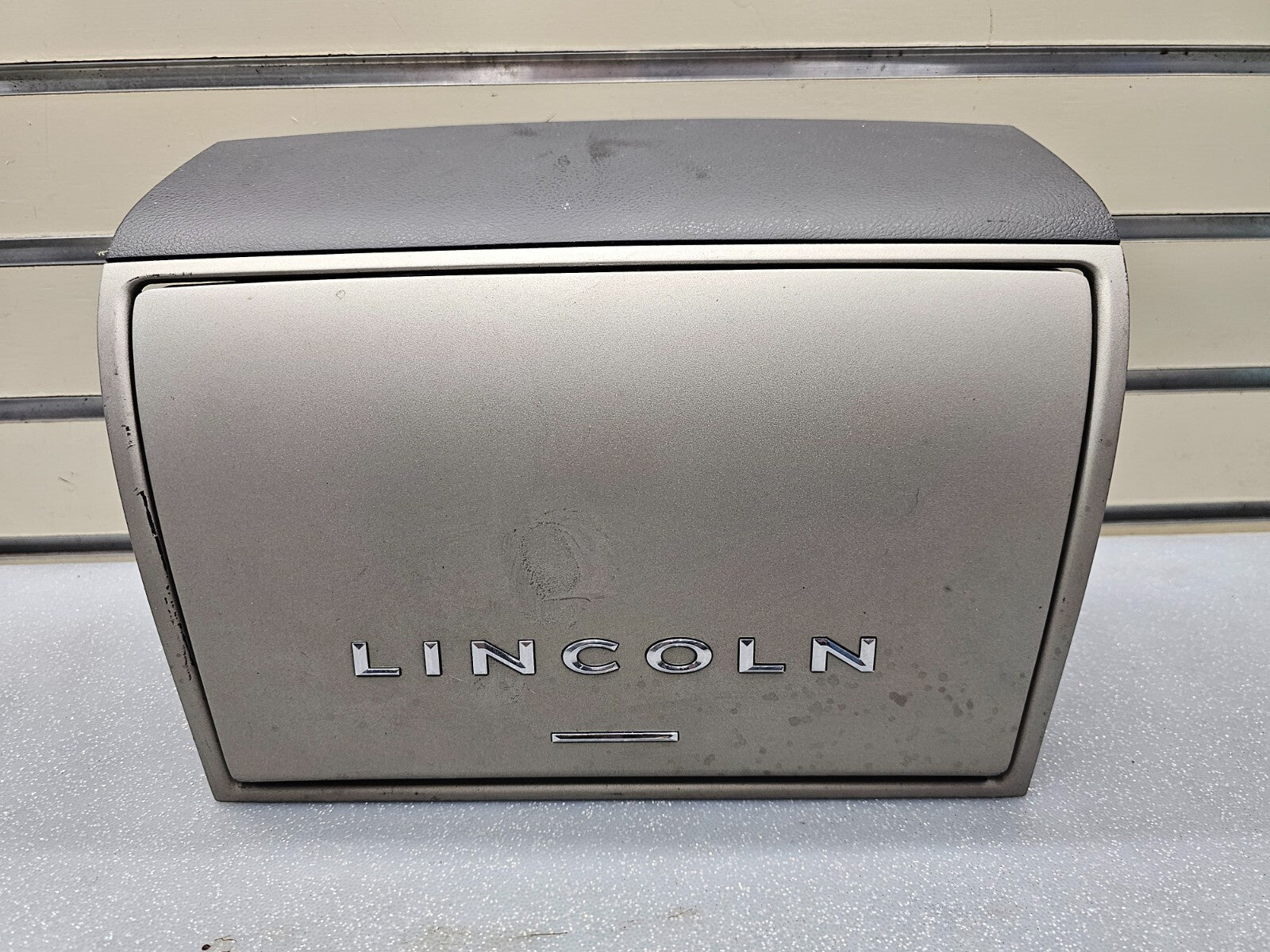 🔥03-05 Lincoln Aviator Radio Navigation Door Dash Trim Bezel Silver Granite B79