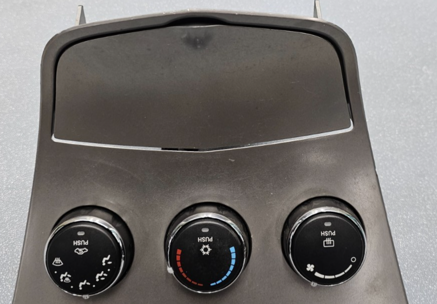 🔥07-10 Sebring Dash Heater Temperature Climate Control Conditioner Bezel Silver