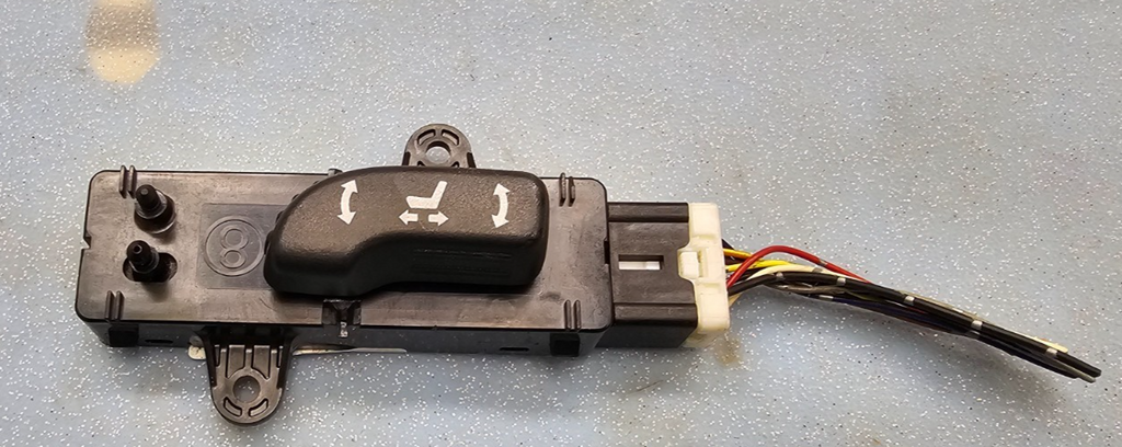 09-19 NISSAN MAXIMA Driver Power Seat Track Motor Switch Control Adjust Assembly