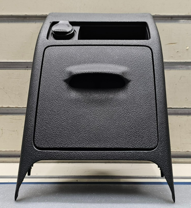 🔥08-12 Chevy Malibu Rear Console Back Seat Cup Drink Holder Black