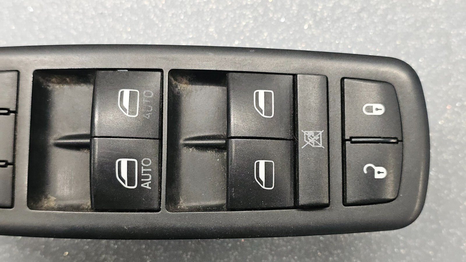 🔥08-20 Grand Caravan Town Country Master Left Driver Window Switch BLACK WS29