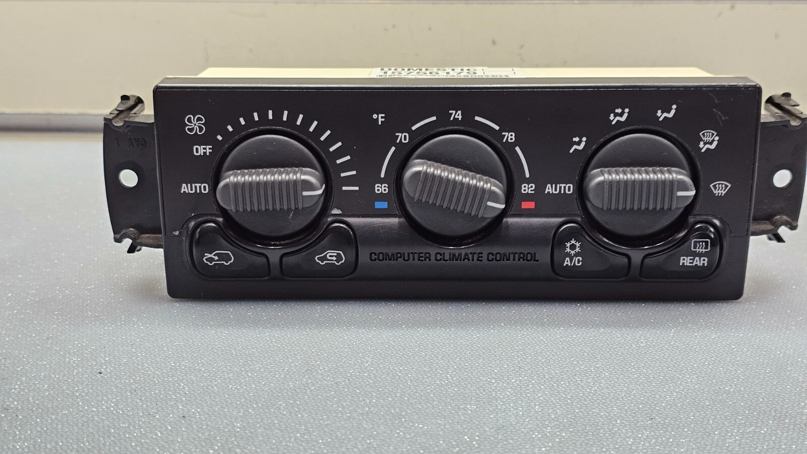 97-03 Ford Econoline E150 Dash AC Heater Temperature Climate Control Conditioner