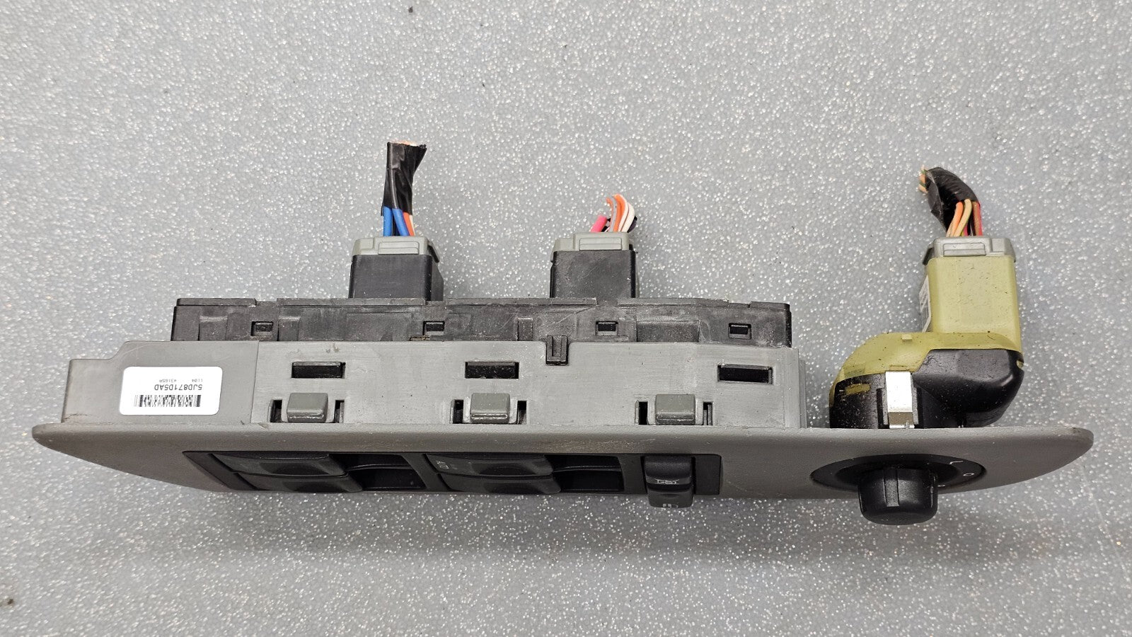 04-06 Charger Magnum Durango Dakota Left Driver Master Power Window Switch Gray