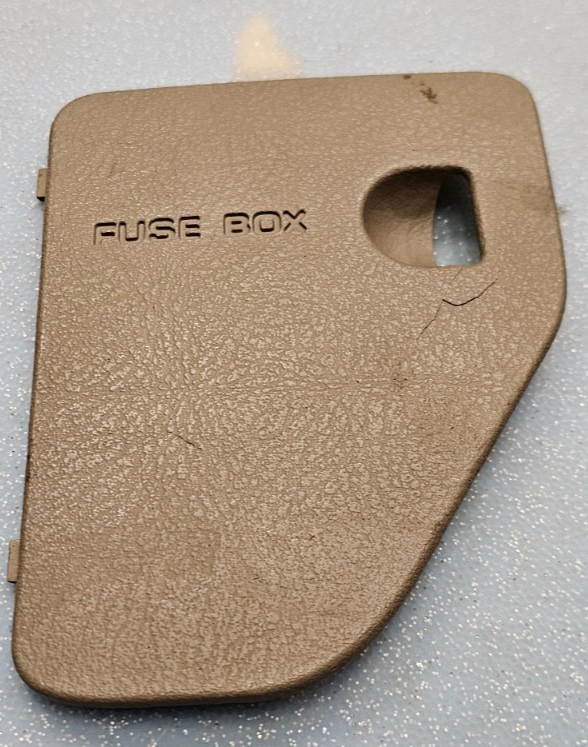 🔥94-97 Dodge Ram 1500 2500 3500 Dash Fuse Box Panel Door Cover Lid Cap TAN
