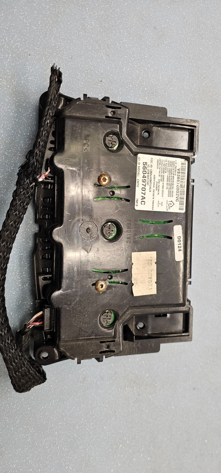 🔥02-05 Dodge RAM Overhead Console DOME Map Compass Module Assembly Black