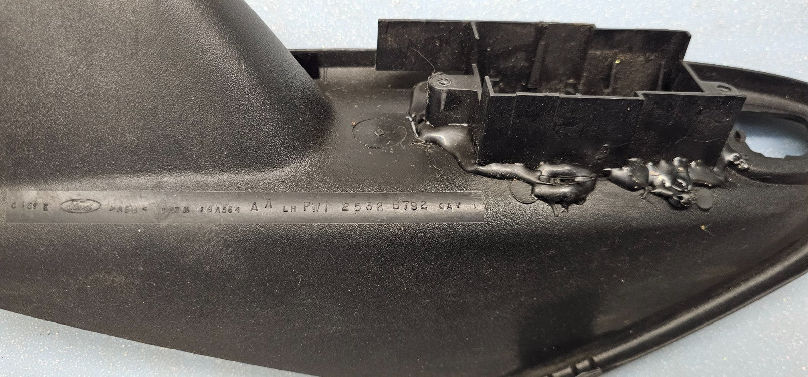 🔥94-04 Ford Mustang Front Right Passenger Door Window Switch Bezel OEM BLACK