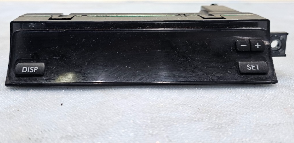 🔥07-09 SUBARU LEGACY OUTBACK DIGITAL CENTER DASH AUTO CLOCK ASSEMBLY BLACK