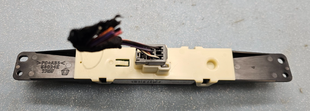 🔥01-07 CARAVAN Grand Caravan Town & Country  warning HAZARD LIGHT SWITCH BLACK