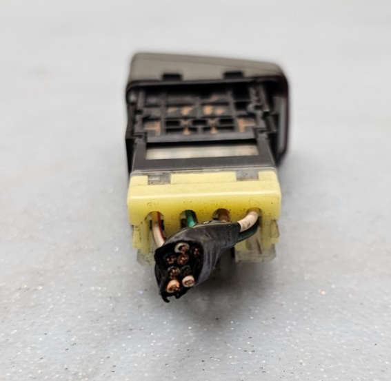 🔥00-04 Nissan Almera Maxima Hazard Warning Switch Button Silver