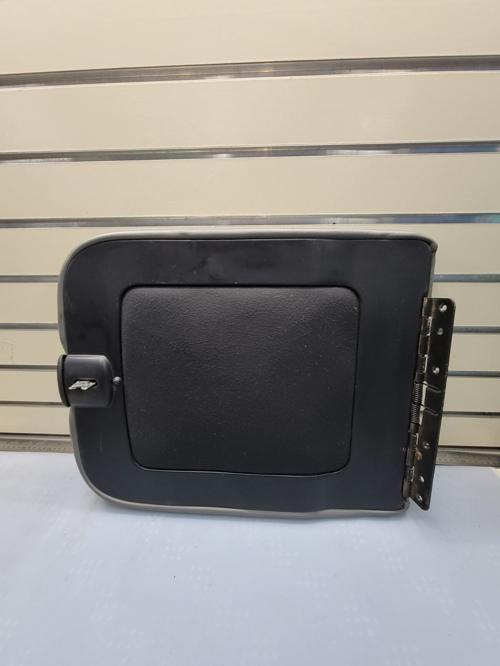 🔥2002-2008 Dodge RAM Center Console Jump Seat ARMREST Cover Lid Leather  GRAY