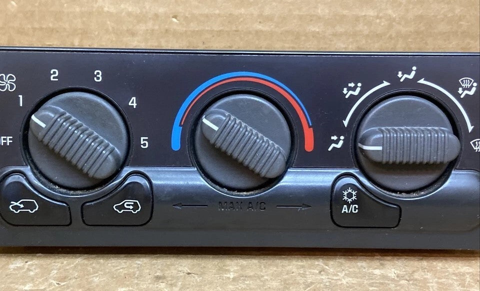 🔥99-02 Silverado Sierra Dash A/C Heater Climate Control Temperature Conditioner