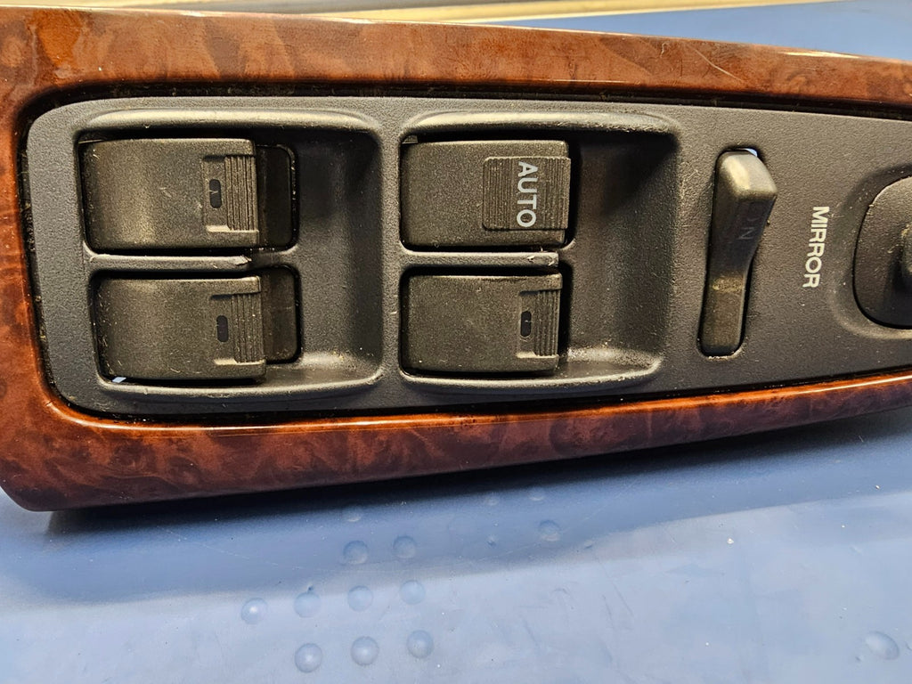 🔥01-06 Acura MDX Left Driver Master Power Window Control Switch Assembly Wood