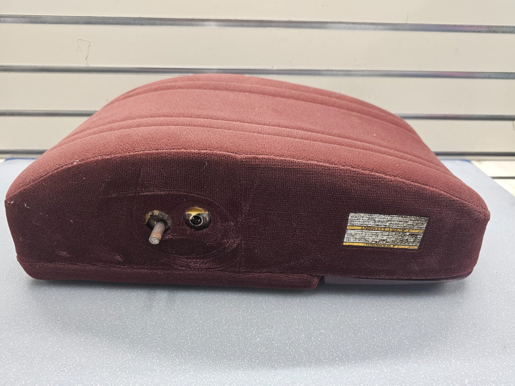 97-03Ford F150 Center Console JUMP SEAT Armrest Cloth/Leather cup holder Red JS6