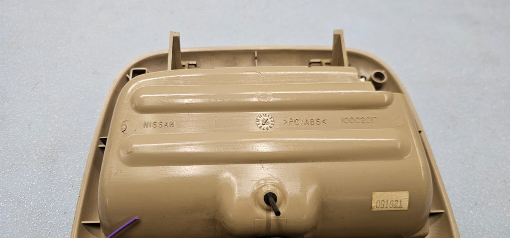 🔥00-06 NISSAN SENTRA OVERHEAD CONSOLE DOME LIGHT MAP LAMP ASSEMBLY TAN OEM