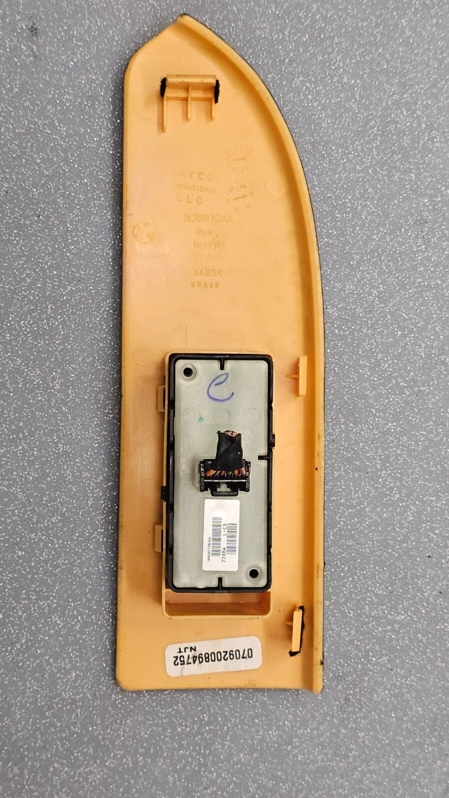 🔥07-14 Avenger Chrysler 200 Commander Right Passenger Power Window Switch Wood