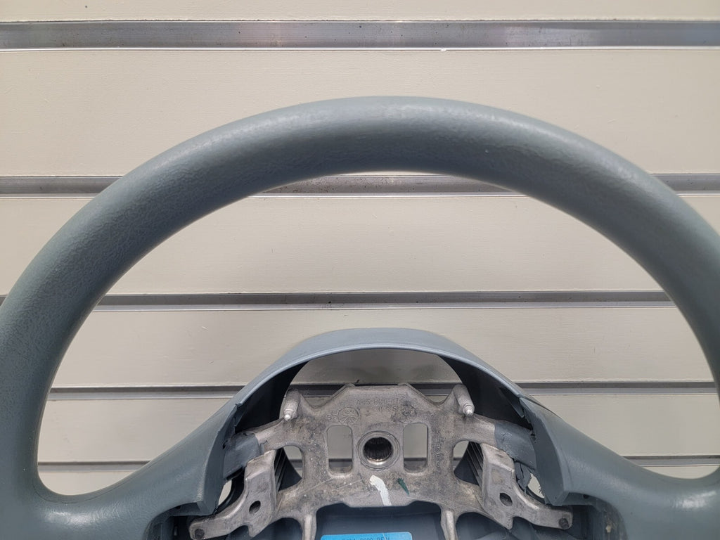 🔥1997-2003 Ford F-150 Leather Steering Wheel Cruise Dash DARK GRAY