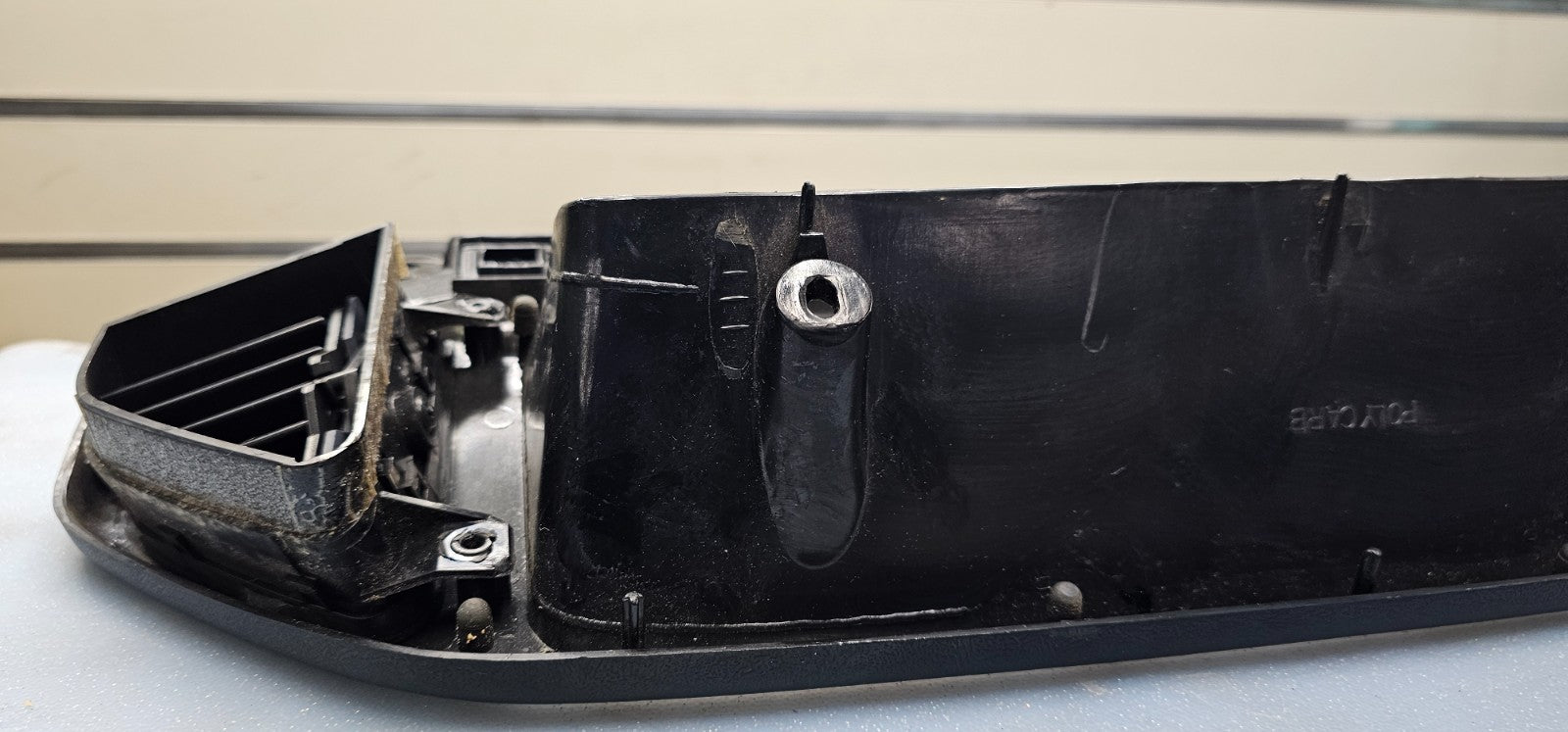 🔥1987-1991 FORD F150 F250 F350 Bronco Dash Trim Instrument Cluster Bezel BLACK