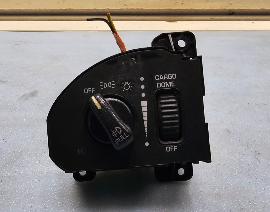 🔥98-01 Dodge Dakota Ram 1500 2500 3500 Headlight Lamp Dimmer Switch OEM BLACK