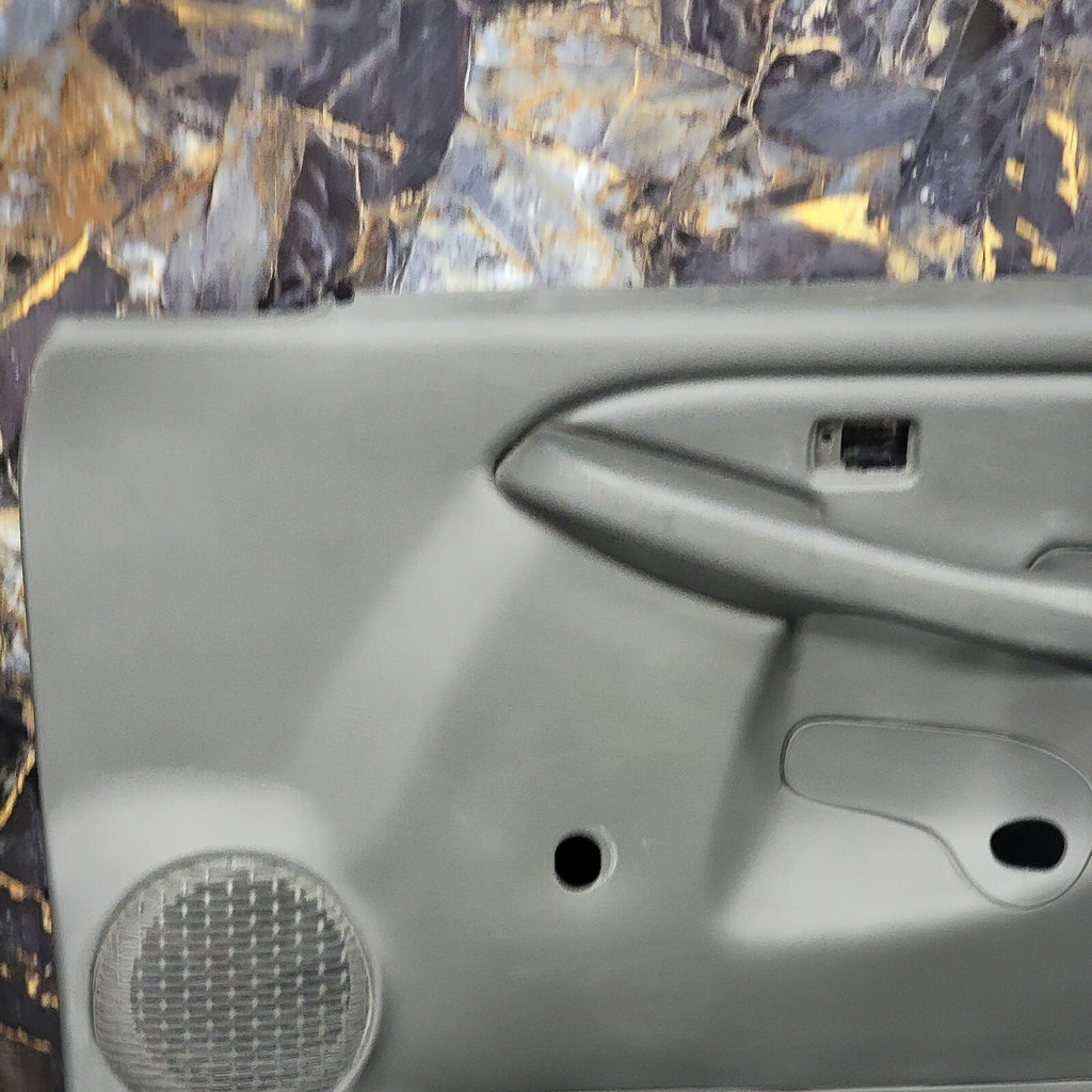 🔥99-06 Silverado SIERRA Door TRIM Panel Front RIGHT Passenger DK GRAY manual D3
