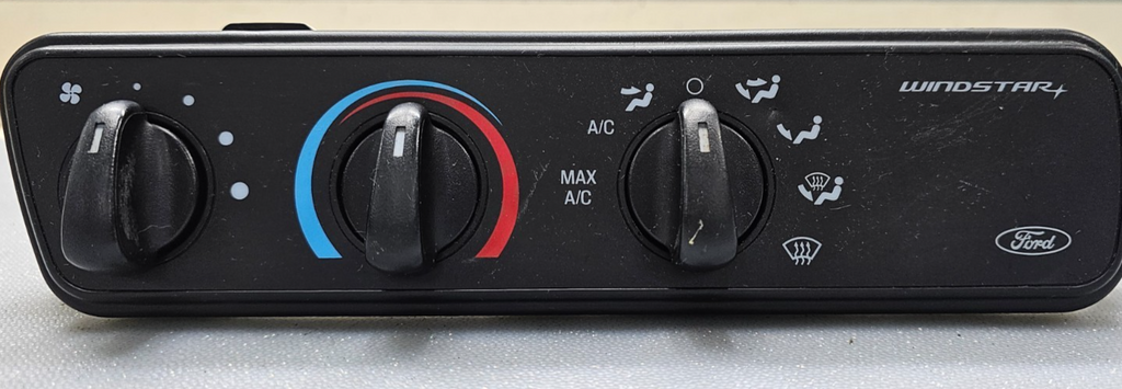 🔥95-98 Ford Windstar  Dash Climate Control Heater Temperature Conditioning OEM