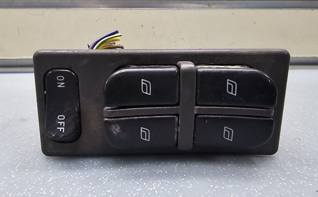 🔥99-05 Saab 9-5 Left Driver Master Power Window Switch Control Assembly Black