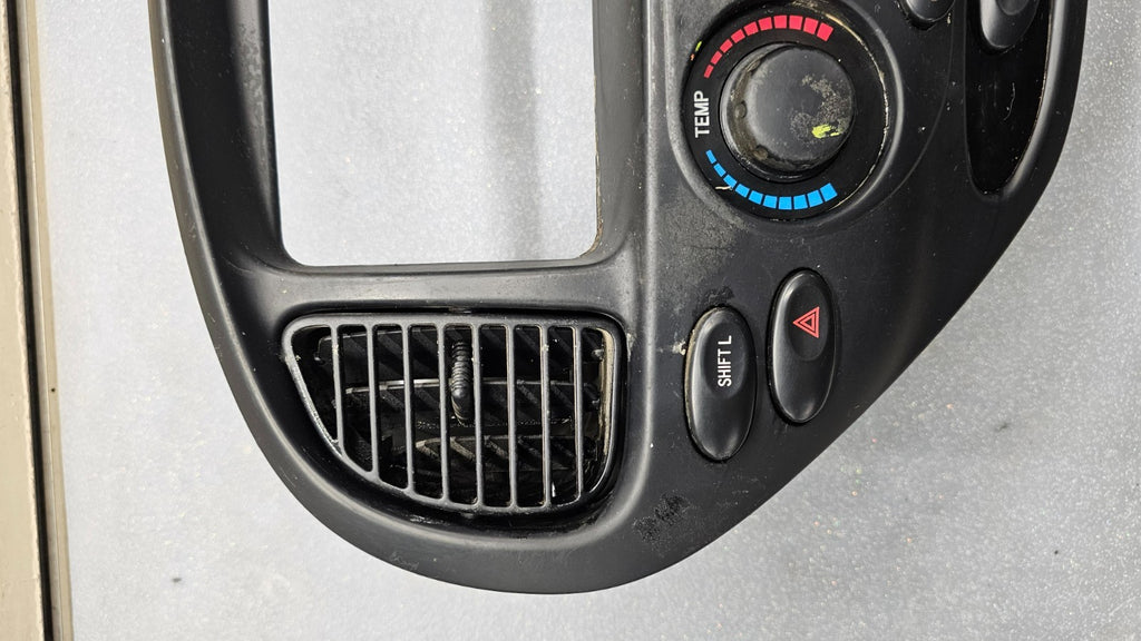01-04 Sequoia Center Dash Radio Climate Control Surround Bezel Trim  Black OEM