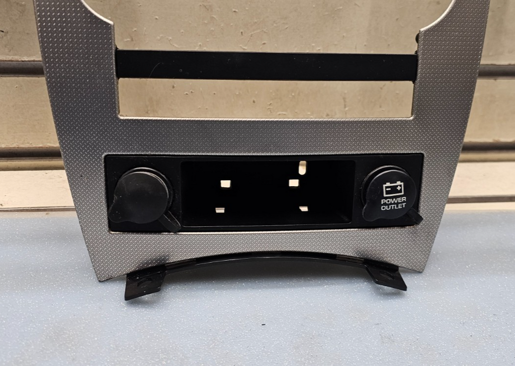 🔥08-10 Grand Cherokee Radio Bezel Center Dash Trim Temperature Control Silver