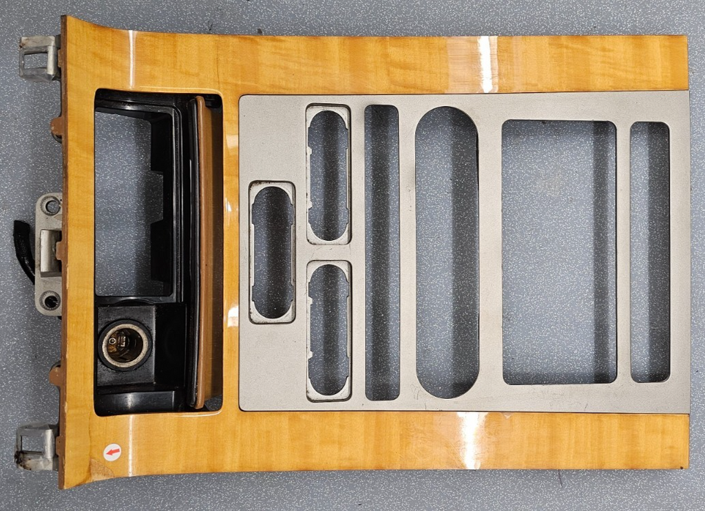 🔥07-14 NAVIGATOR CLIMATE CONTROL DASH AM FM RADIO STEREO TRIM PANEL BEZEL WOOD
