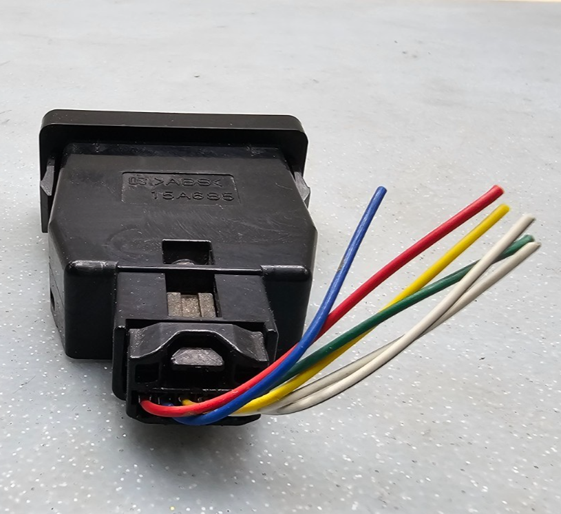🔥2004-2009 TOYOTA PRIUS PARKING BRAKE PUSH BUTTON STOP SWITCH DURABLE BLACK OEM