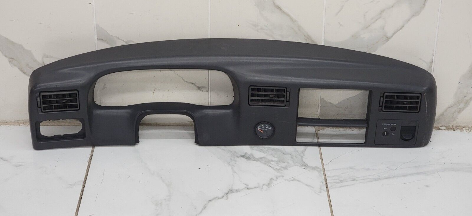🔥99-04 Ford F250 F350 Dash Instrument Cluster Speedometer Bezel Panel Gray C22