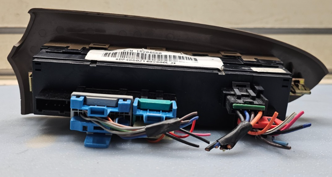 🔥02-05 CHEVY TRAILBLAZER DRIVER SIDE MASTER POWER WINDOW SWITCH TAN