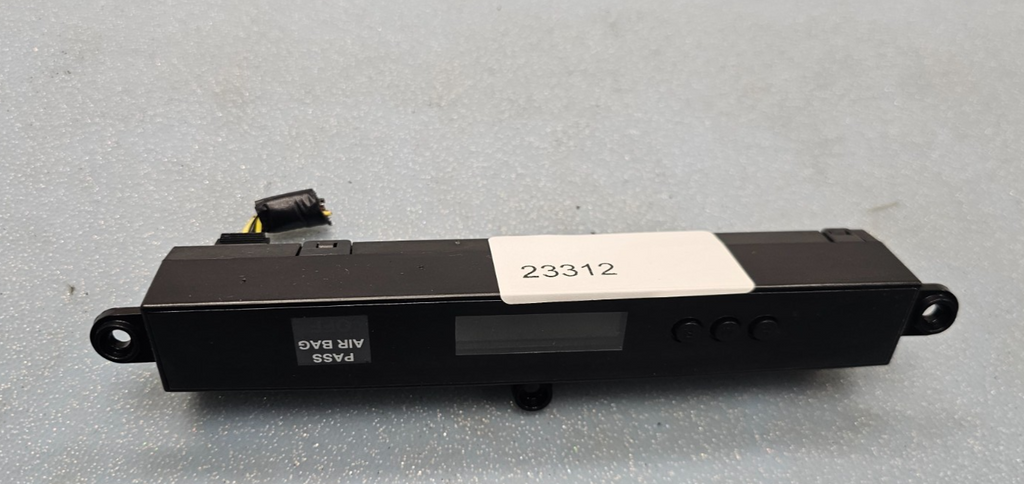 🔥09-12 Hyundai Santa Fe Dash Clock Display  Assembly Passenger Bag Black