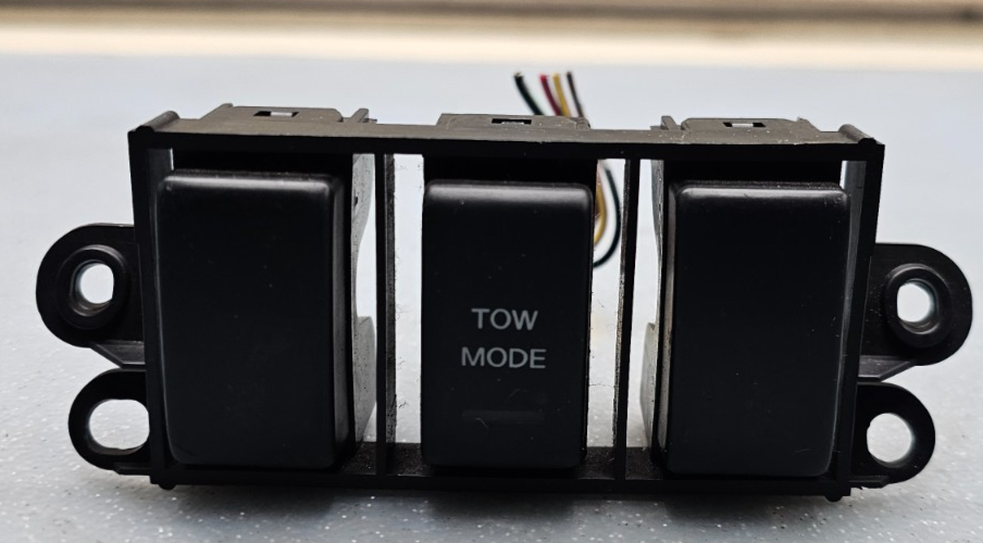 🔥04-11 NISSAN TITAN ARMADA DASH TOW MODE POWER SWITCH BUTTON ASSEMBLY BLACK OEM